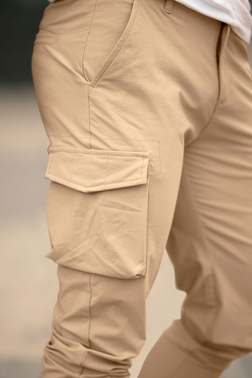 Men Casual Cargo Pant - Green