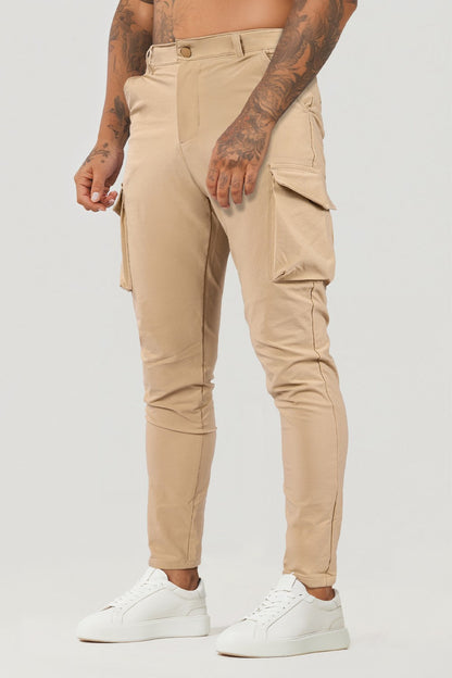 Men Casual Cargo Pant - Green